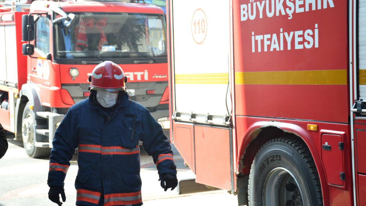 Bankada korkutan yangın!