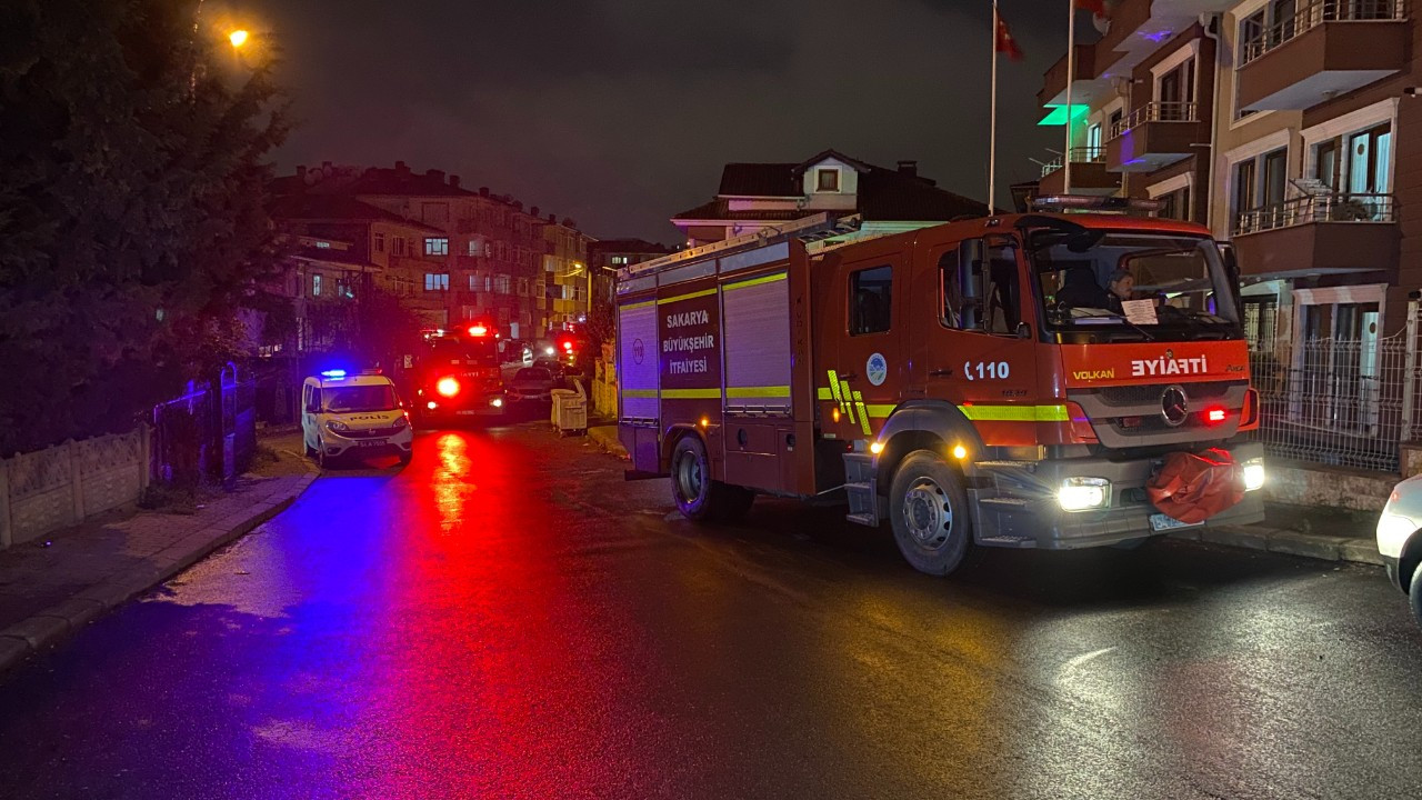 Kız öğrenci apartında yangın