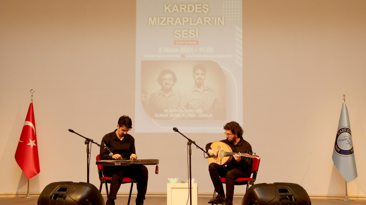 Otizmli kanun sanatçısı konser verdi