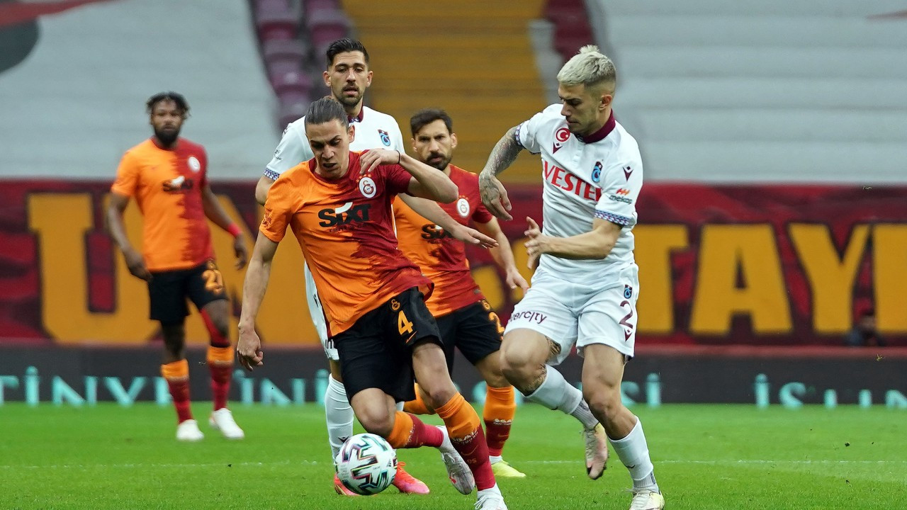 Galatasaray: 1 - Trabzonspor: 1 (Maç sonucu)