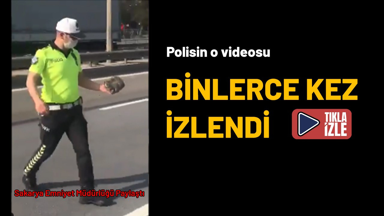 Polisin o videosu binlerce kez izlendi