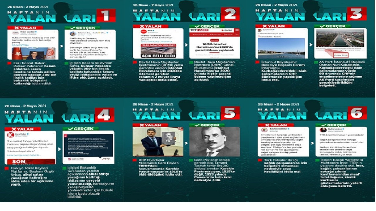 İşte Haftanın Yalanları ve Yalancıları