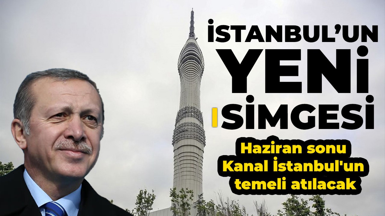 İstanbul'un yeni sembolü Çamlıca Kulesi!