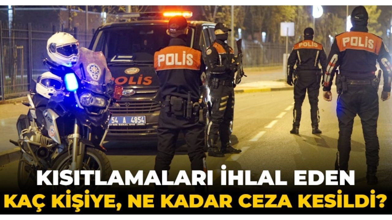 Sakarya'da kısıtlamaları ihlal edenlere ne kadar ceza kesildi?