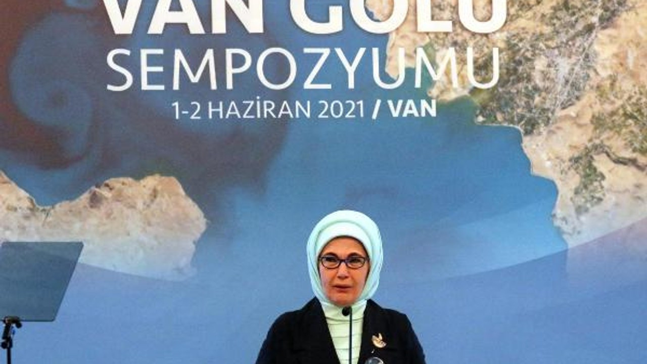 Emine Erdoğan: Bu eylem planıyla, Van Gölü inşallah layıkıyla korunacak