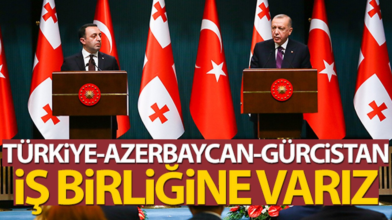 Cumhurbaşkanı Erdoğan: 'Türkiye-Azerbaycan-Gürcistan iş birliği, bütün bunlara varız'
