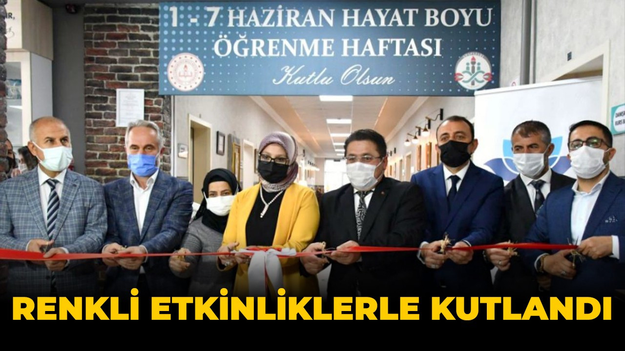 Hayat boyu öğrenme haftası Sakarya’da renkli etkinliklerle kutlandı