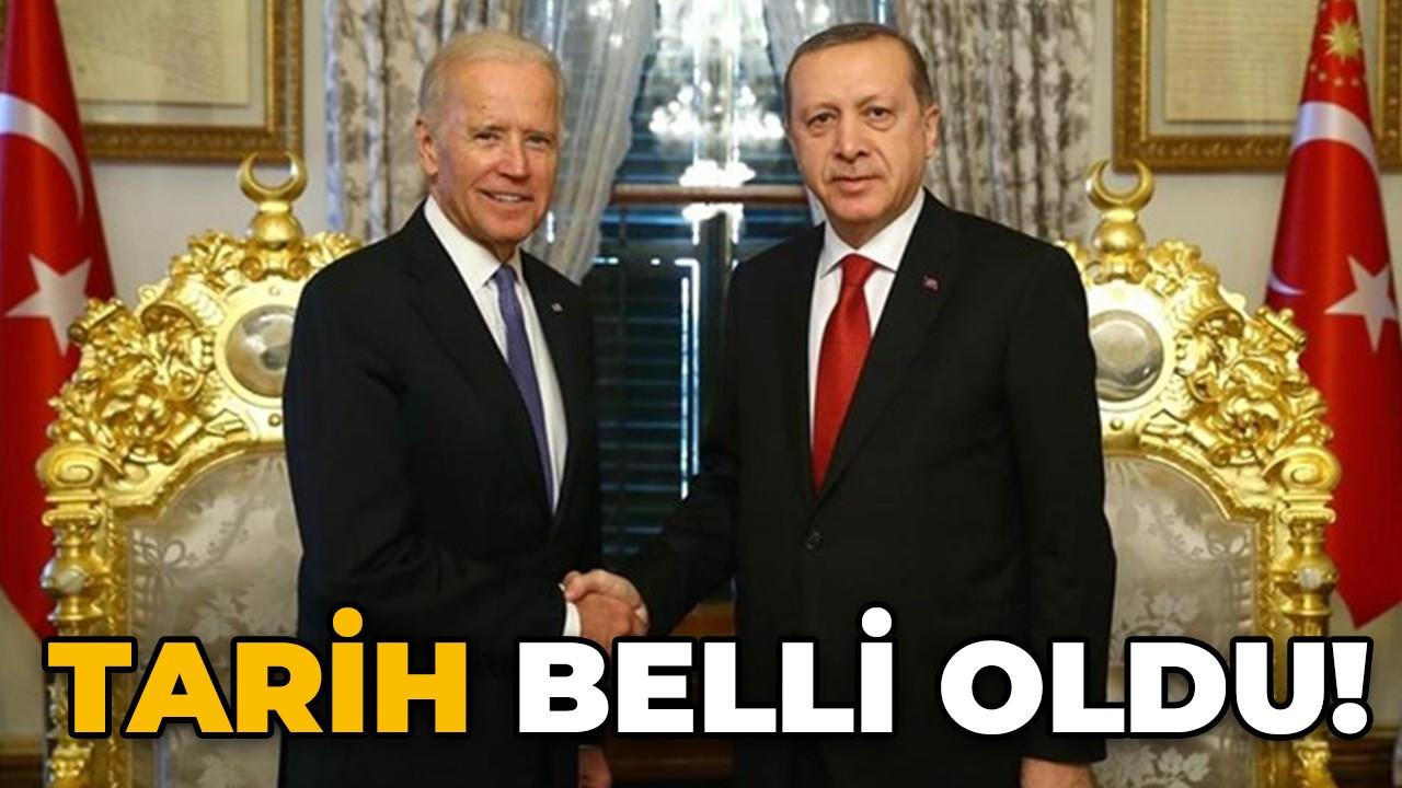 Cumhurbaşkanı Erdoğan ile ABD Başkanı Biden'ın görüşeceği tarih belli oldu
