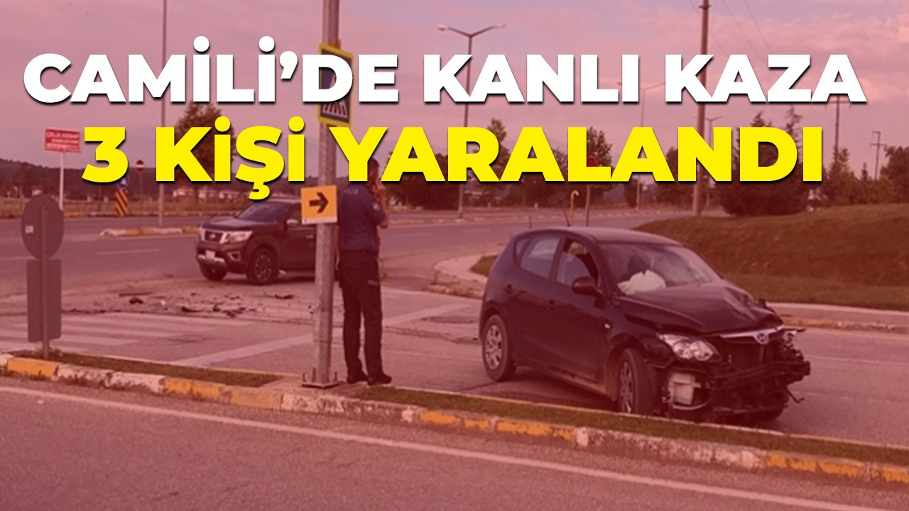 Camili'de kanlı kaza: 3 yaralı