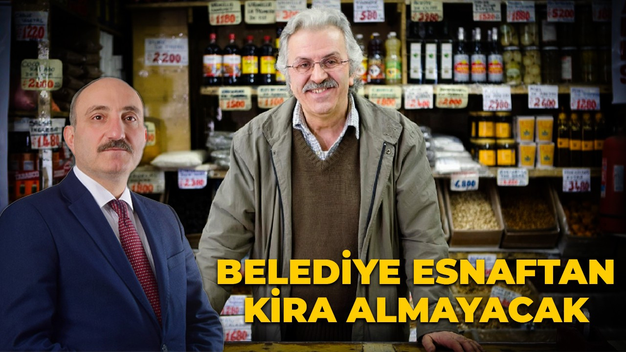 Erenler Belediyesi esnaftan kira almayacak!