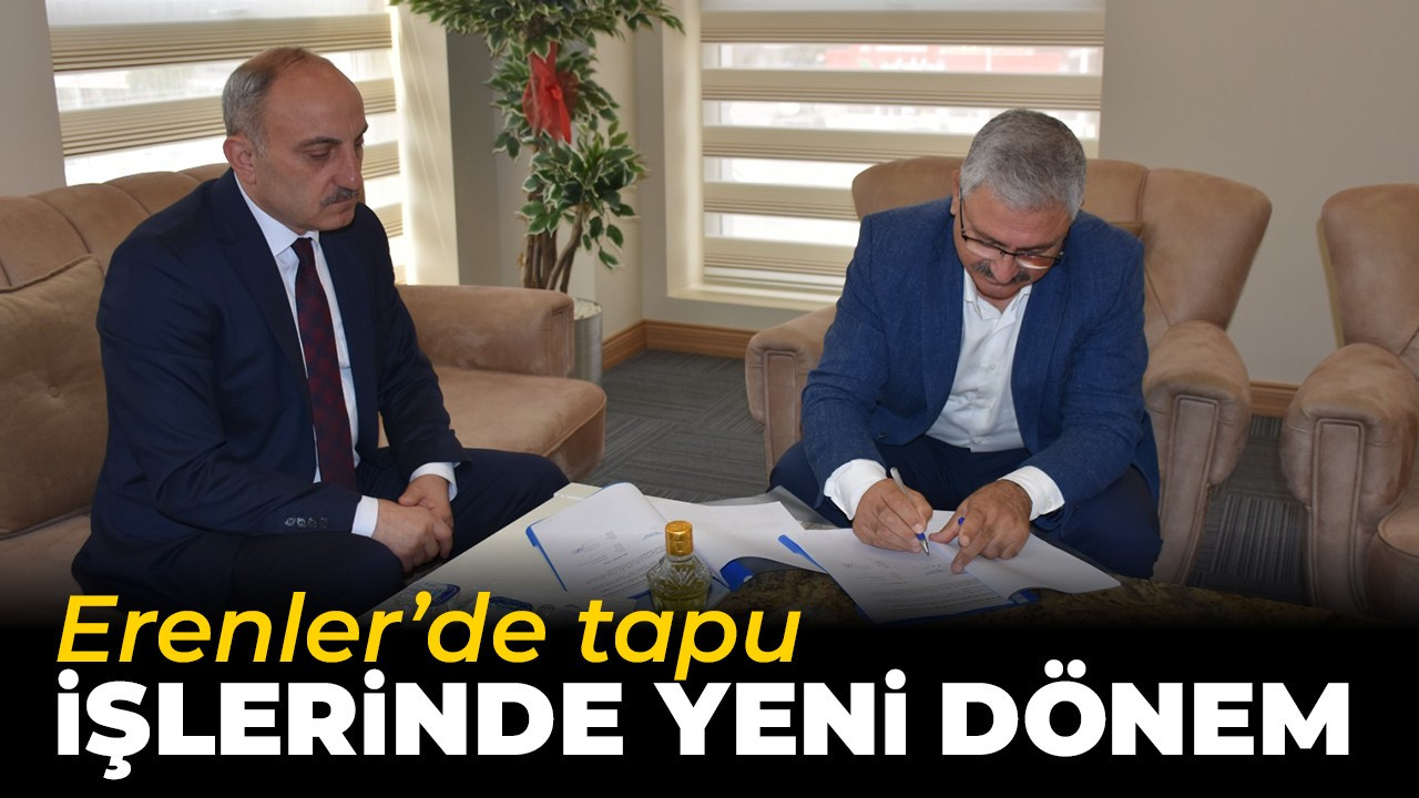 Erenler'de tapu işlerinde yeni dönem