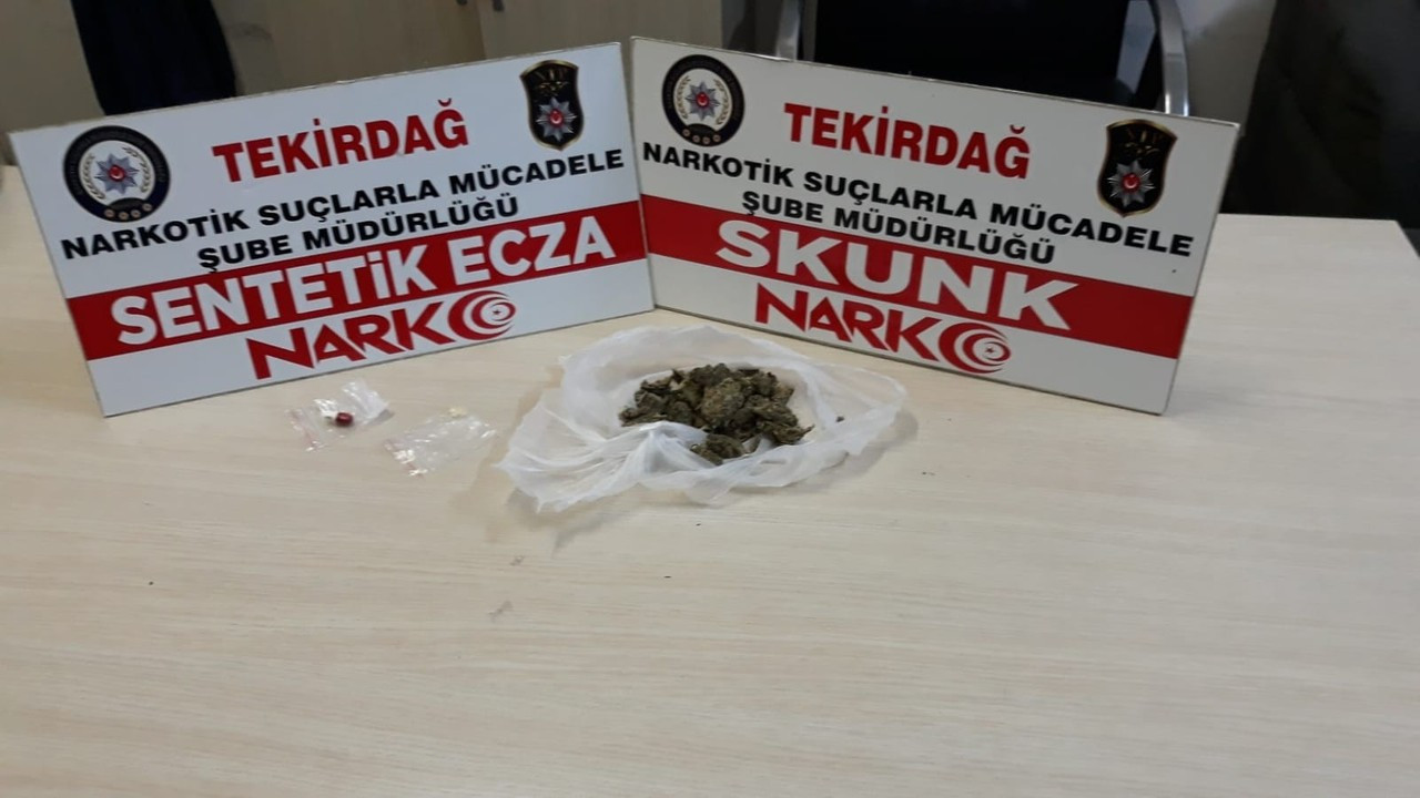 Tekirdağ’ın 3 ilçesinde uyuşturucu operasyonu: 4 gözaltı