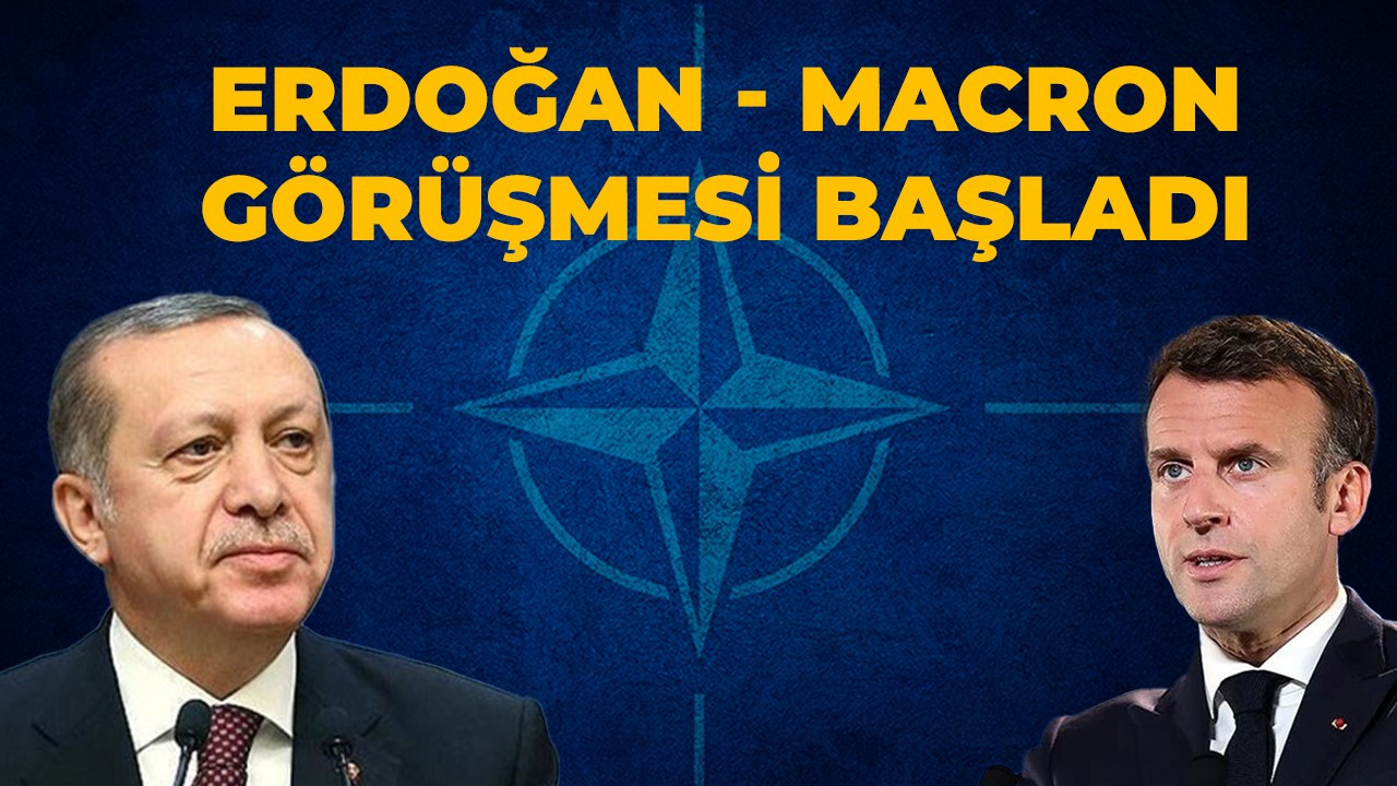 NATO'da kritik Erdoğan-Macron zirvesi!