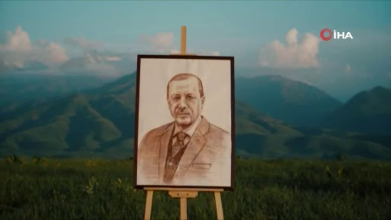Kırgız sanatçının 'Büyük Türkiye' şarkısı paylaşım rekoru kırıyor