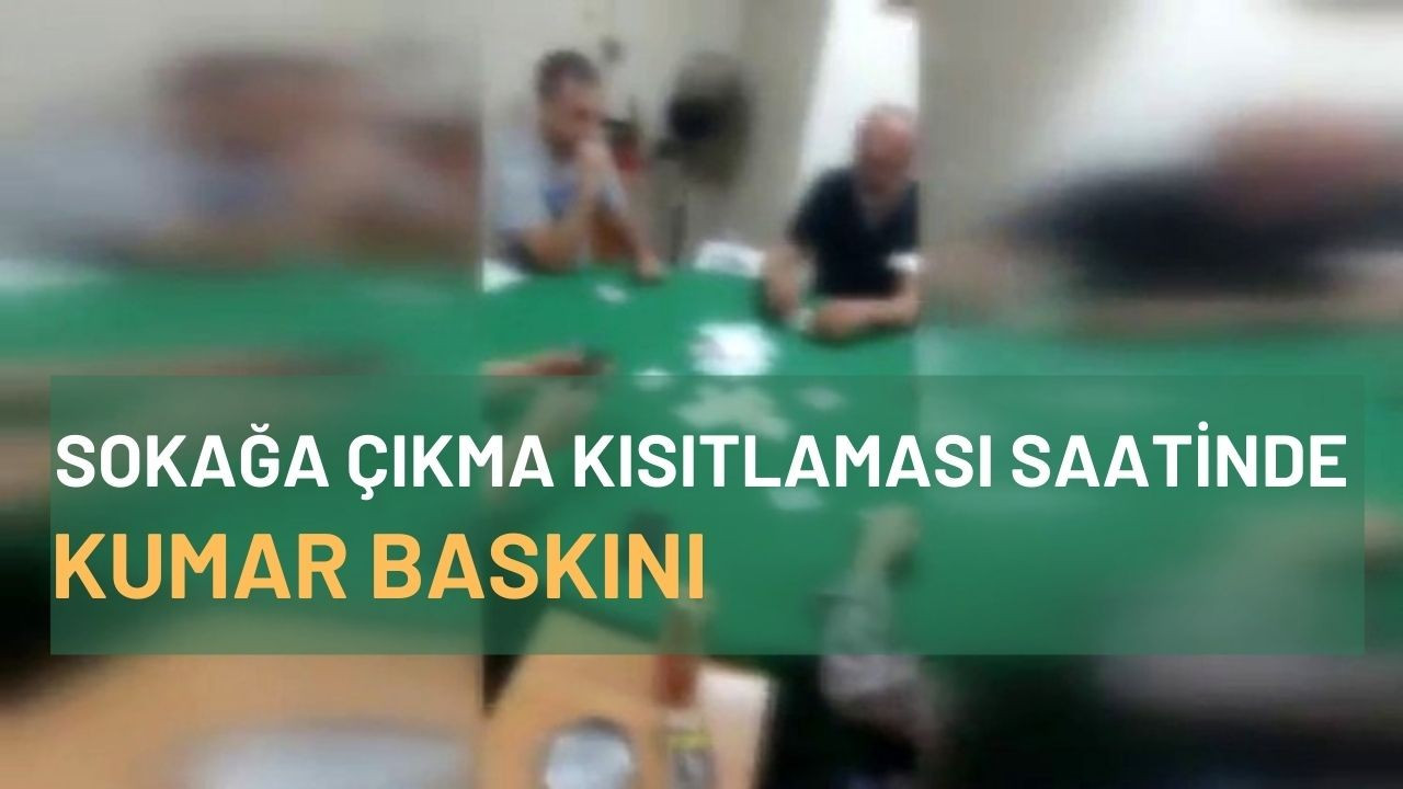 Kartal'da kumar baskını: 6 kişiye 38 bin 730 TL ceza