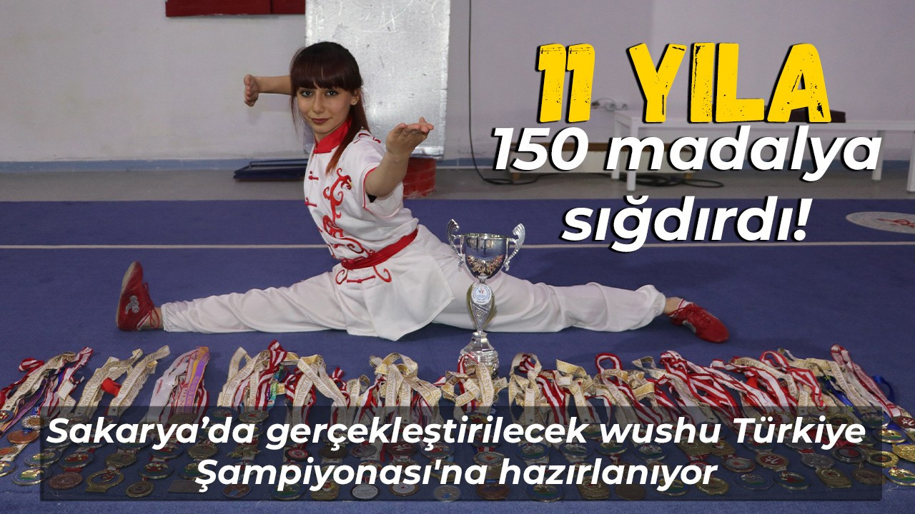 20 yaşında  150 madalya kazandı!