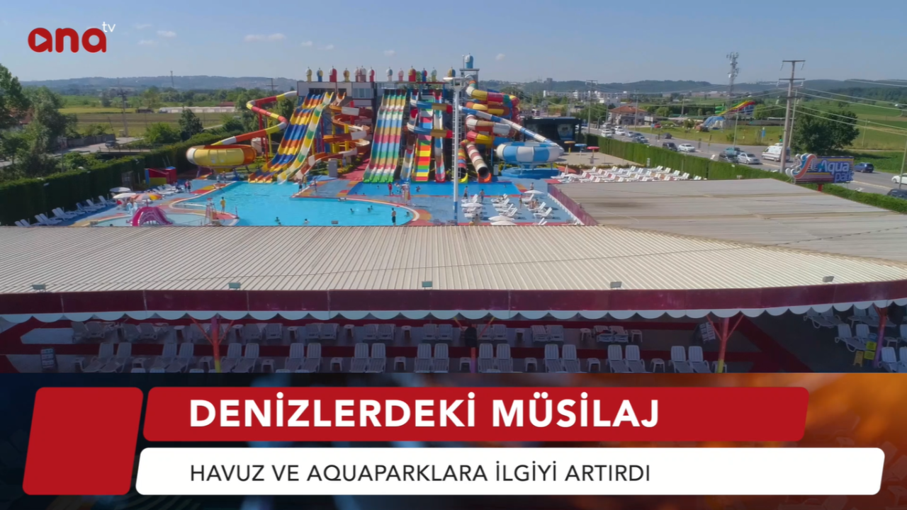 Müsilajdan sonra havuz ve aquaparklara ilgi arttı