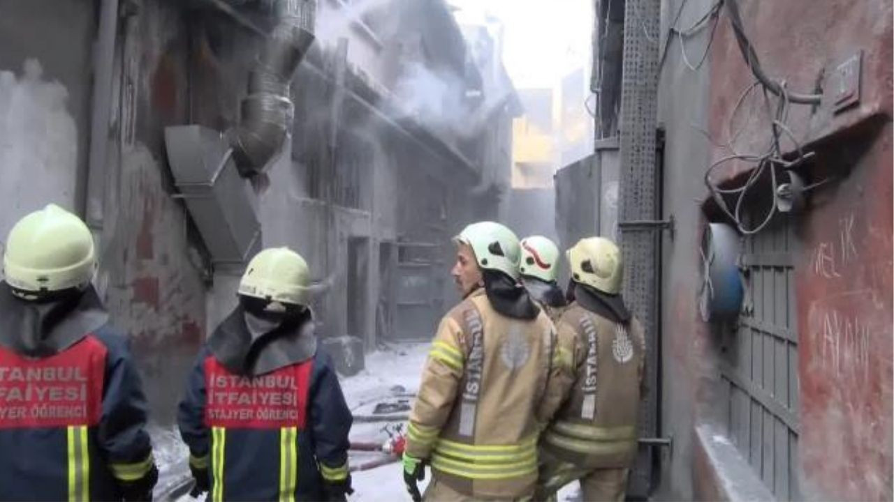 Bayrampaşa'da sanayi sitesinde patlama