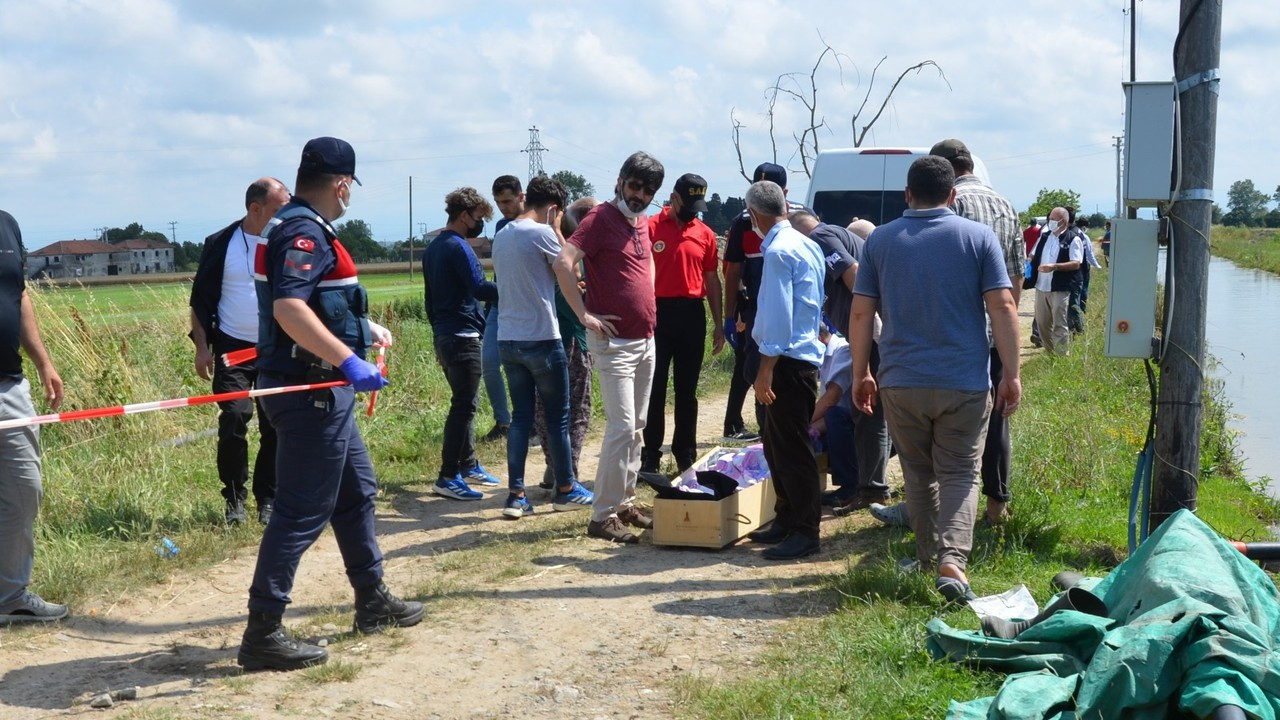 Sulama kanalında boğularak can verdi