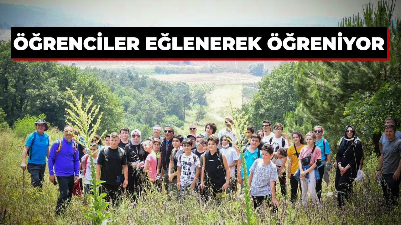 Öğrenciler eğlenerek öğreniyor