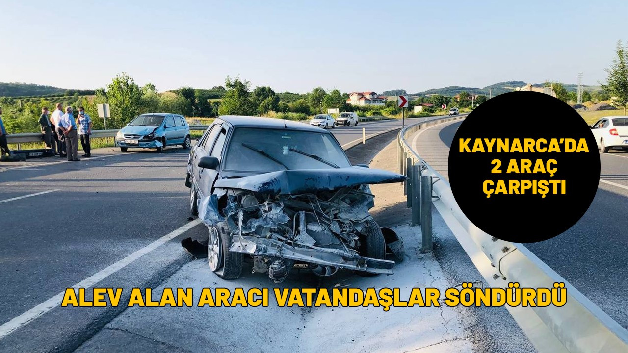 Kaynarca'da kaza 2 yaralı