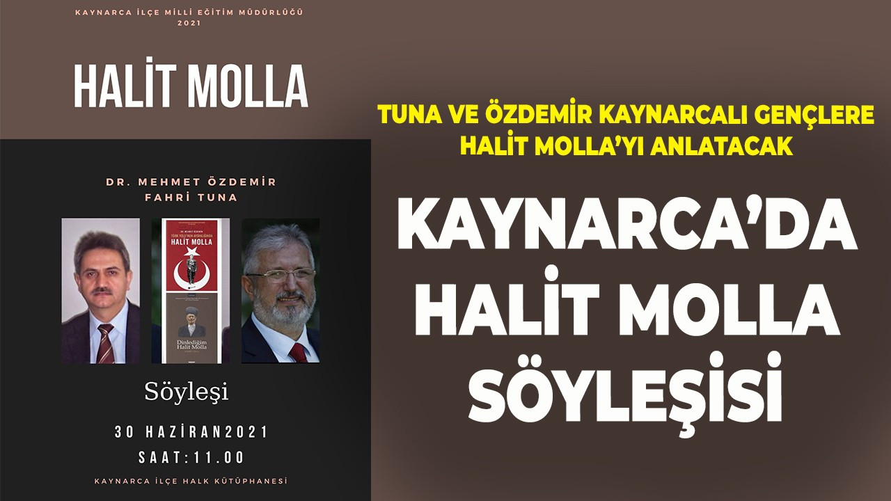 Kaynarca’da Halit Molla Söyleşisi