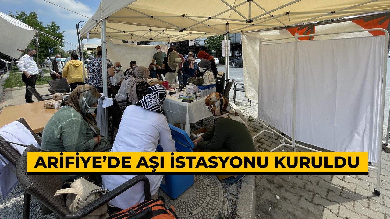 Arifiye’de Aşı İstasyonu Kuruldu