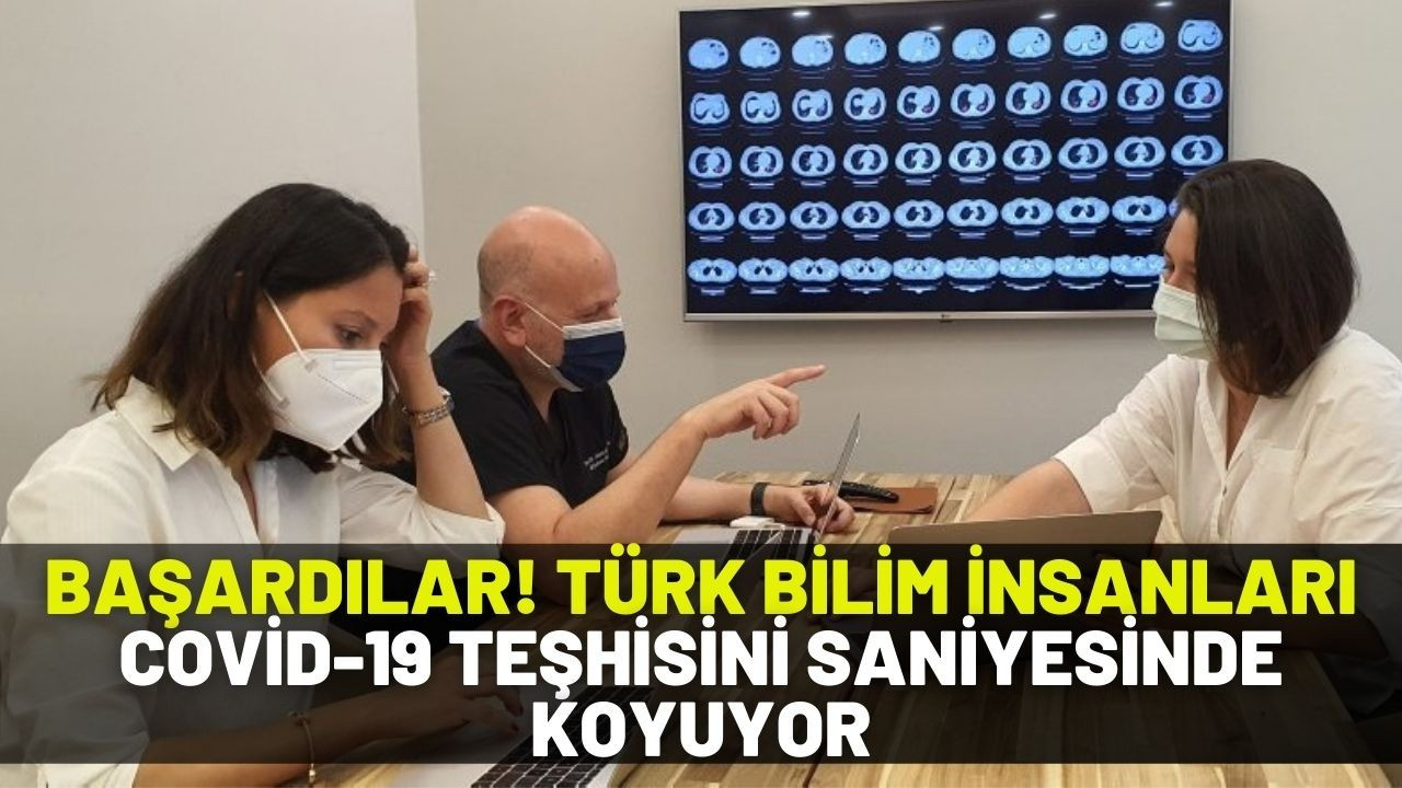 Başardılar! Türk bilim insanları covid-19 teşhisini saniyede koyuyor