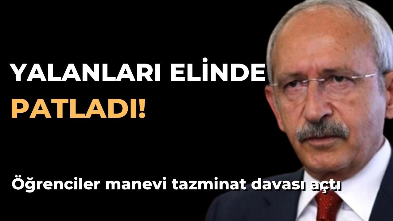 Kemal Kılıçdaroğlu'nun yalanları elinde patladı!