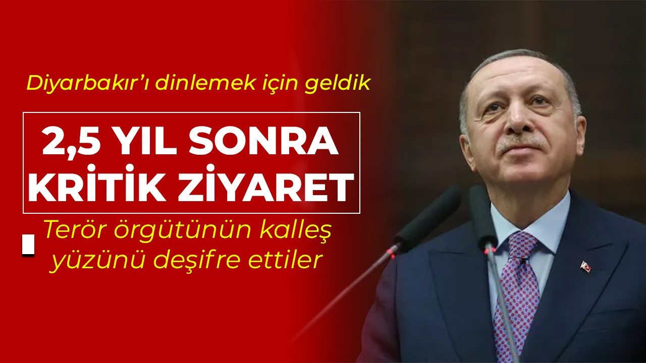 Cumhurbaşkanı Erdoğan, "Diyarbakır anneleri korku duvarlarını yıktılar''