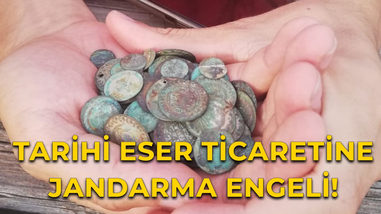 Tarihi eser ticaretine jandarma engeli!