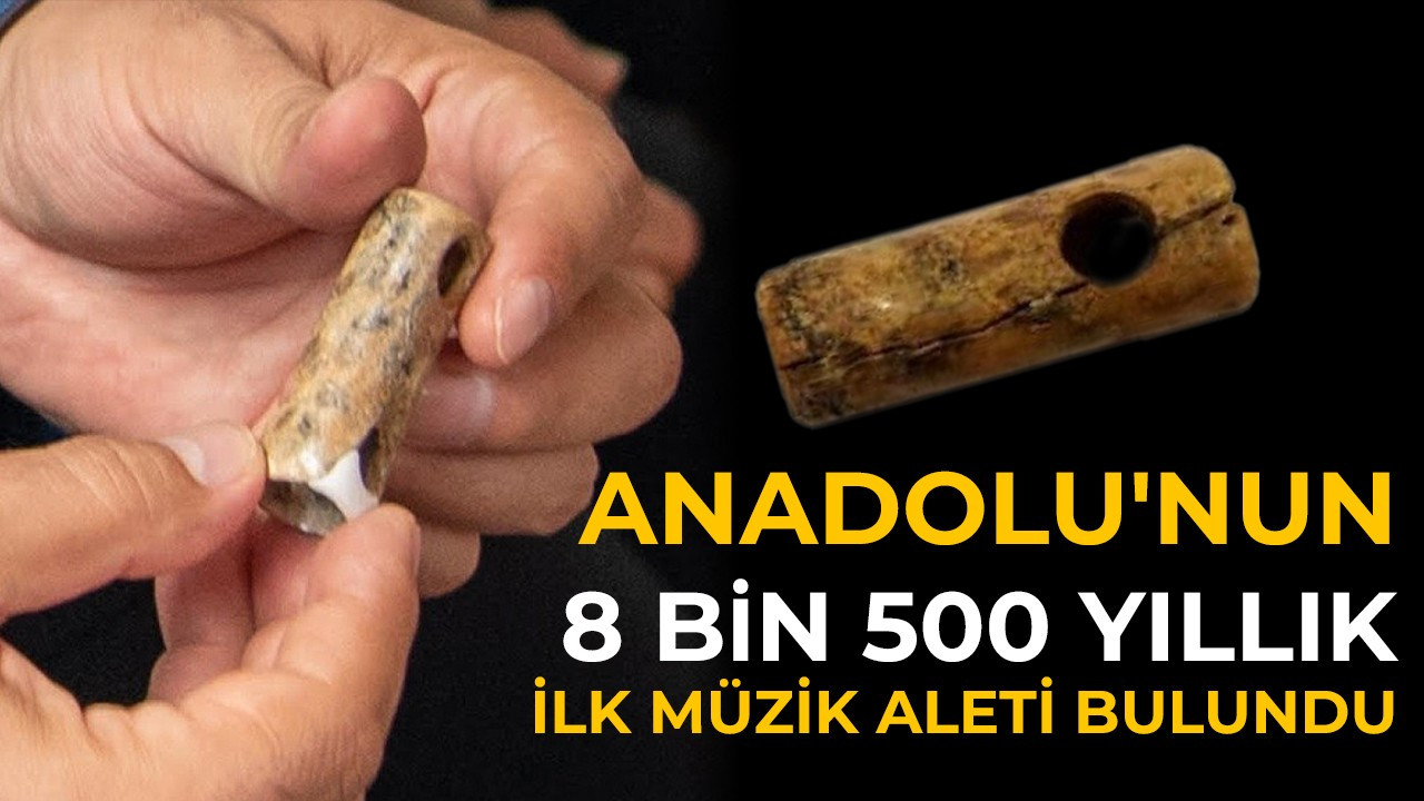 8 bin 500 yıllık ilk müzik aleti bulundu