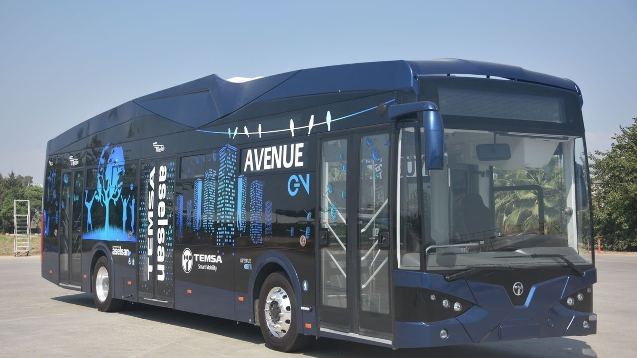Elektrikli otobüsler Türkiye’de ilk kez Samsun’da