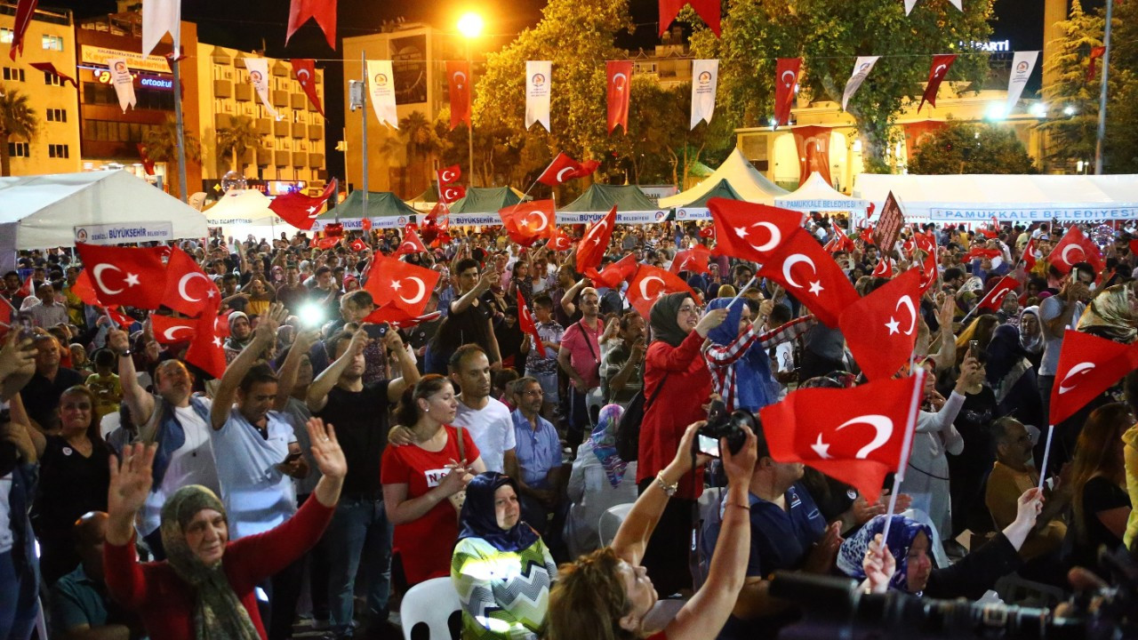 15 Temmuz'da Denizli yine meydanlarda olacak