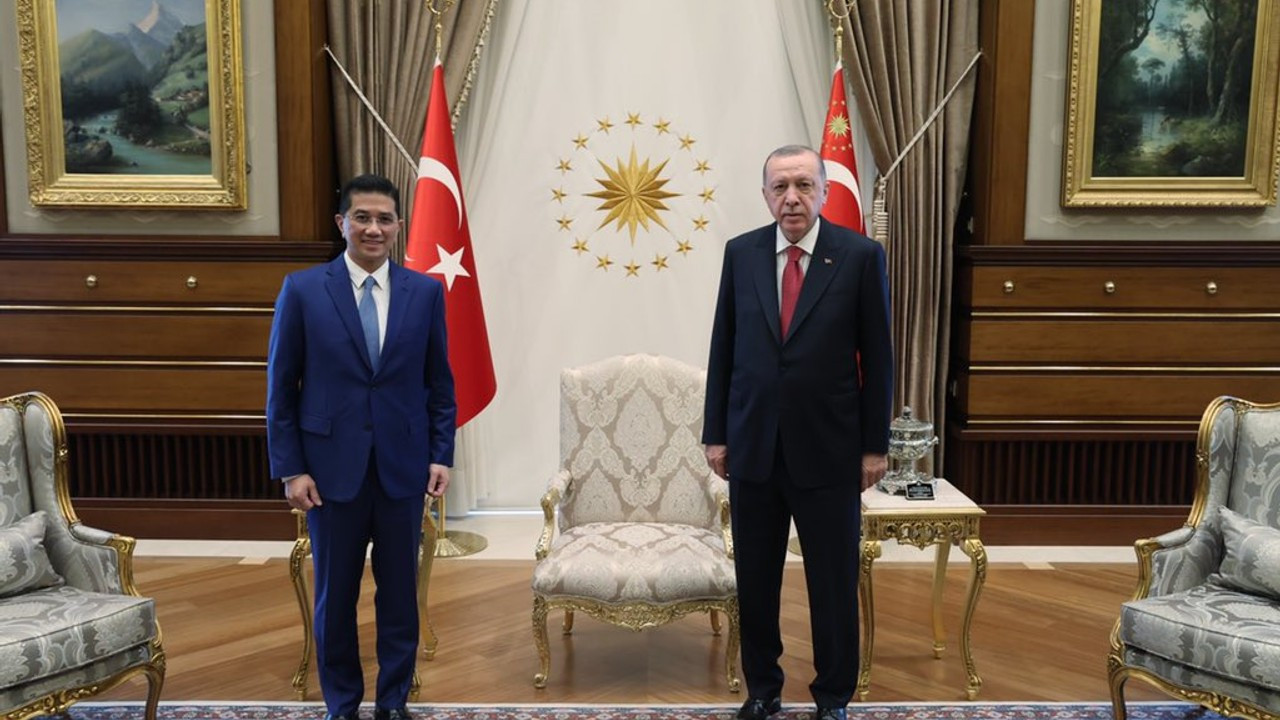 Cumhurbaşkanı Erdoğan, Malezyalı bakanı kabul etti