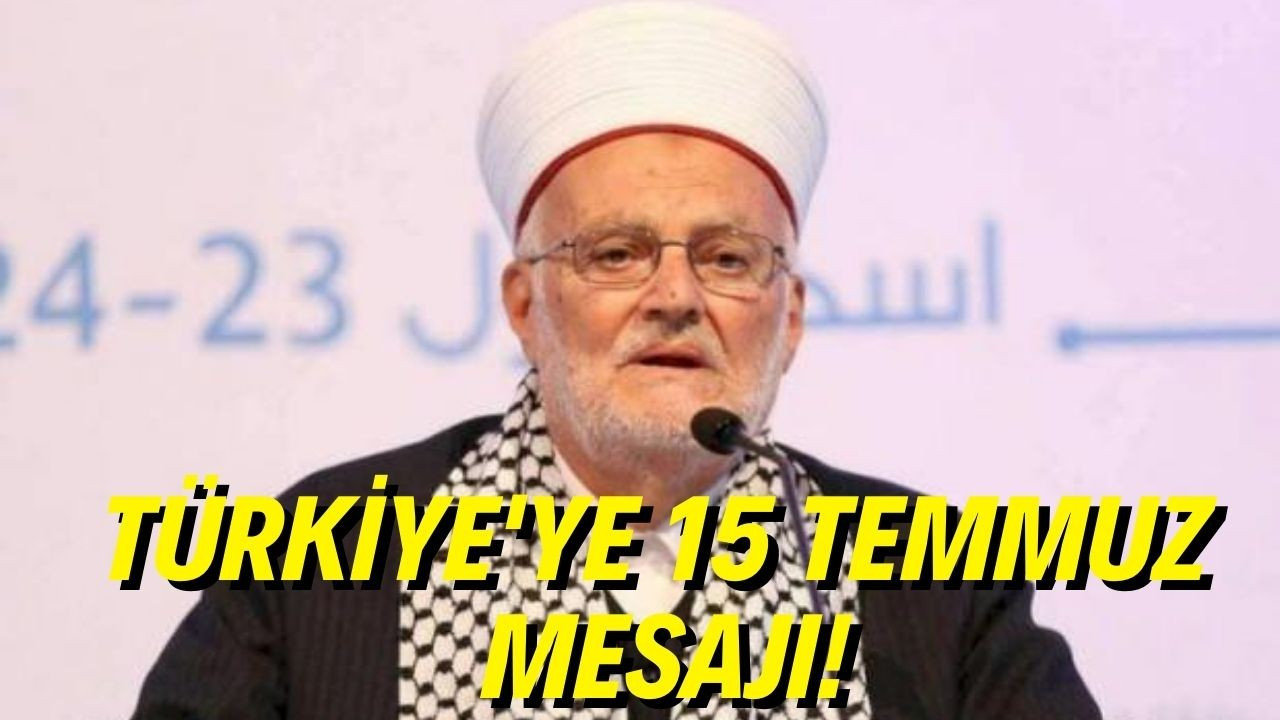 Mescid-i Aksa imamından Türkiye'ye 15 Temmuz mesajı