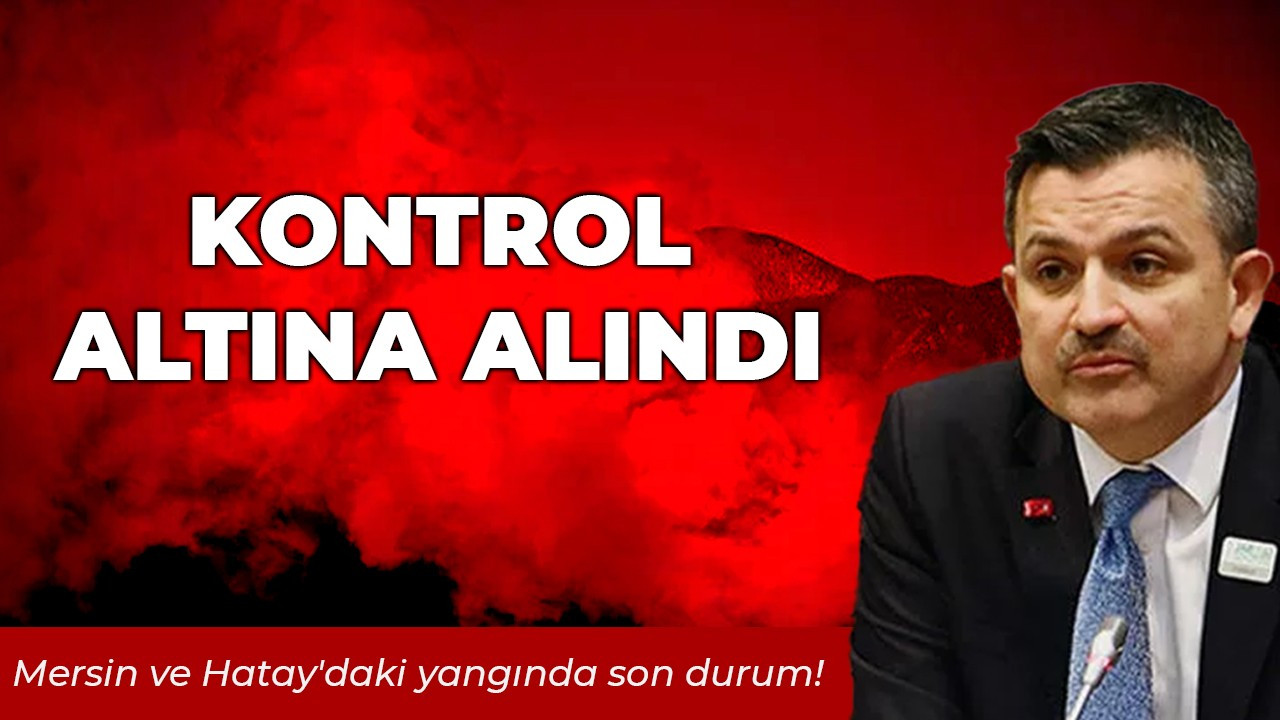 Bakan Pakdemirli duyurdu! Gözaltına alındılar