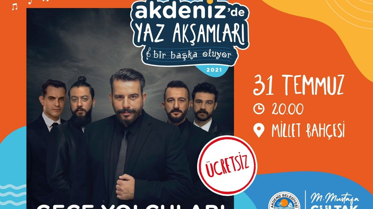 Gece Yolcuları, Millet Bahçesinde konser veriyor!