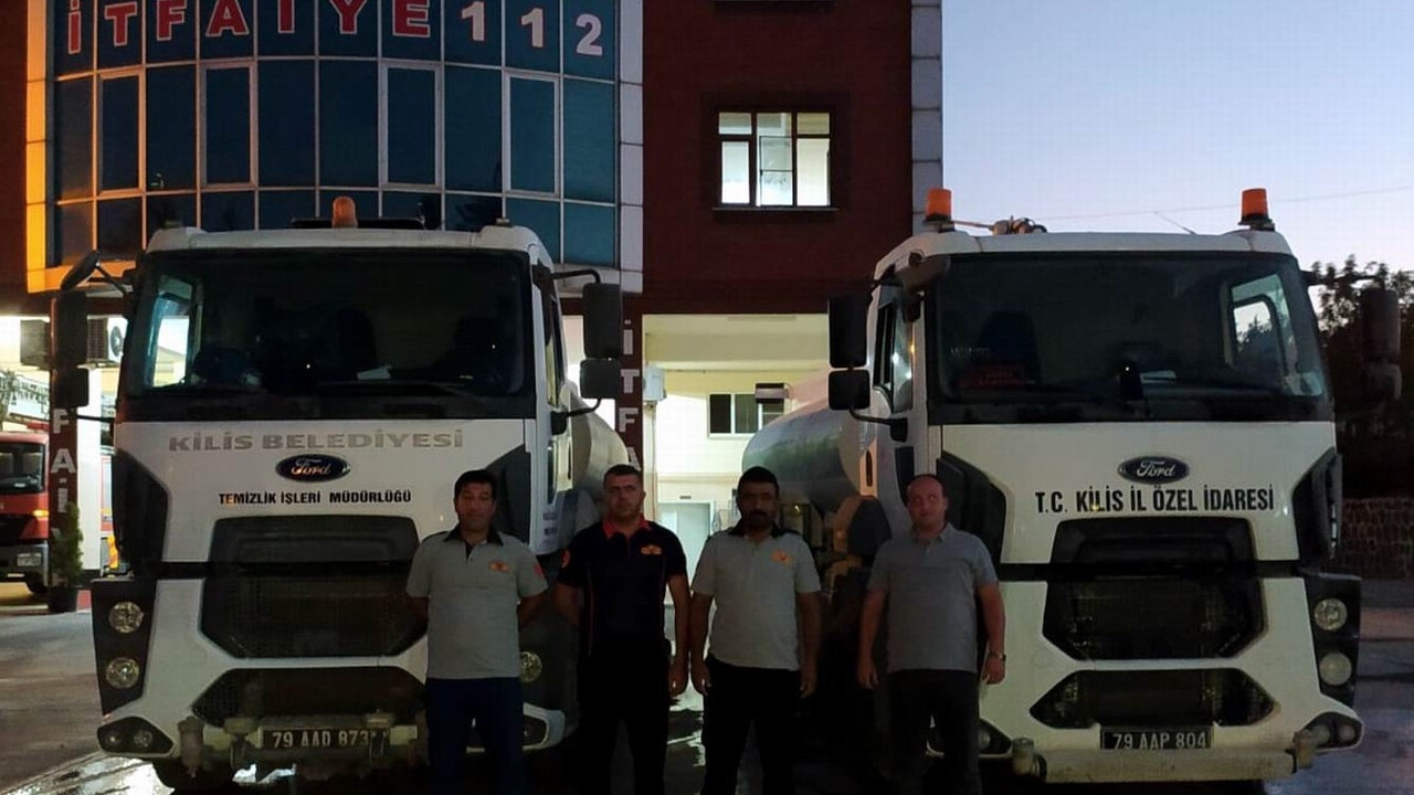 Kilis’ten Antalya’ya destek!