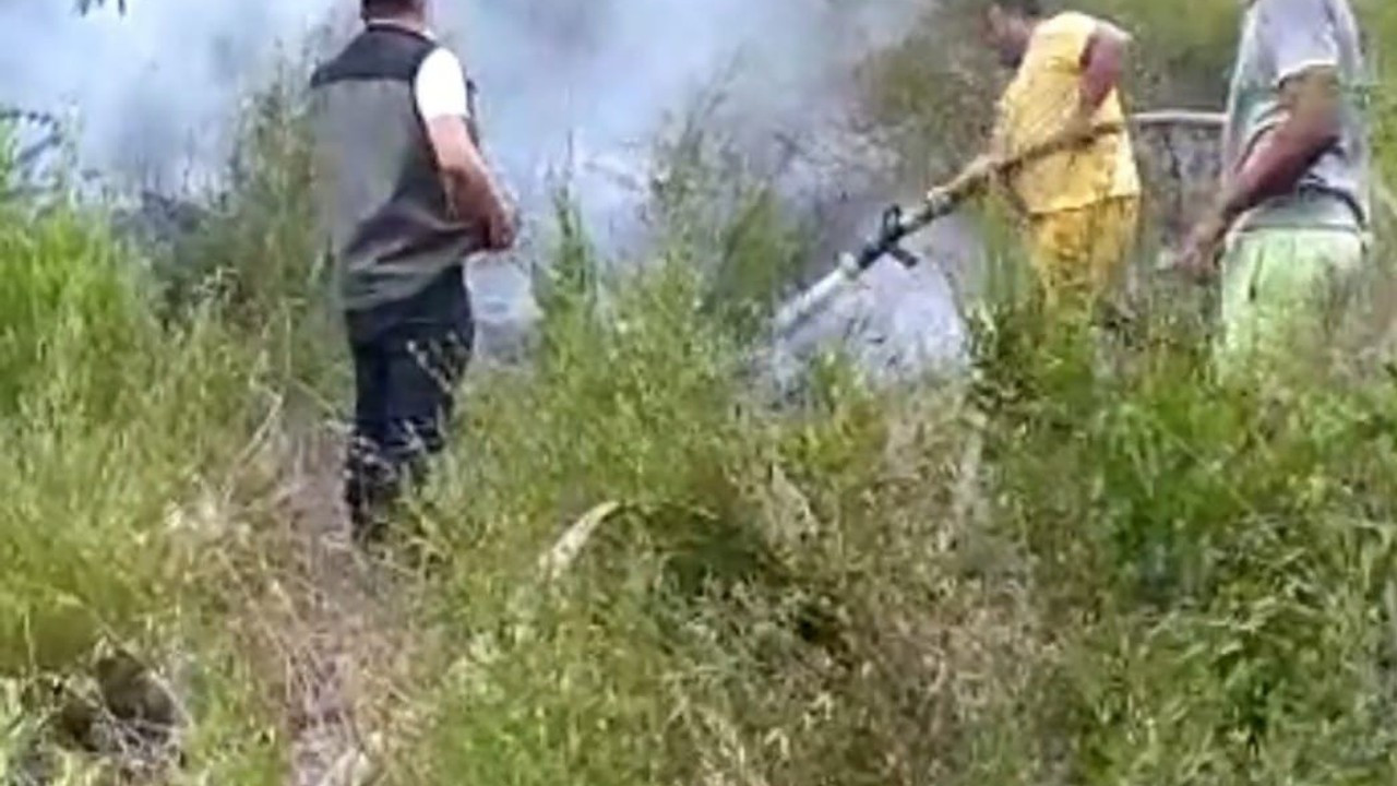 Andırın’da orman yangını