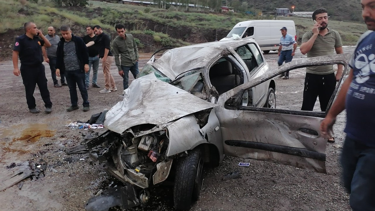 Erzurum’da sel kazaya neden oldu: 1 ölü
