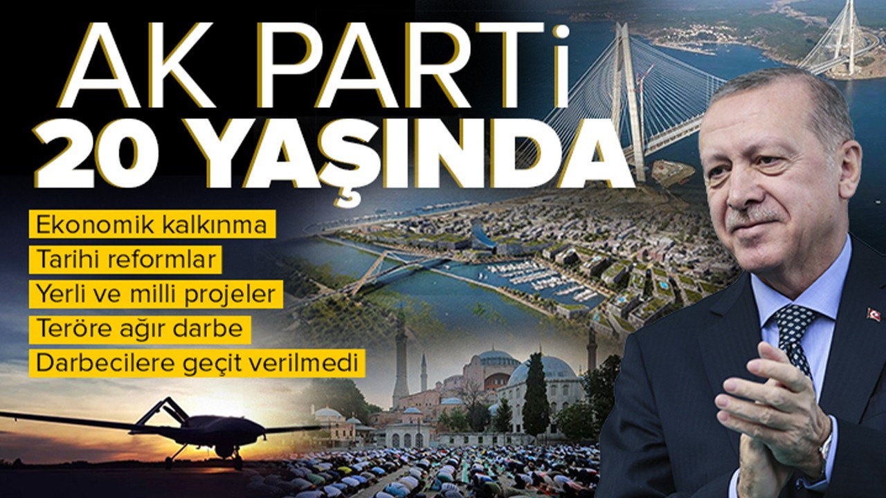 AK Parti 20 yaşında!