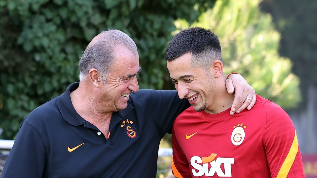 Morutan, Galatasaray ile ilk antrenmanında