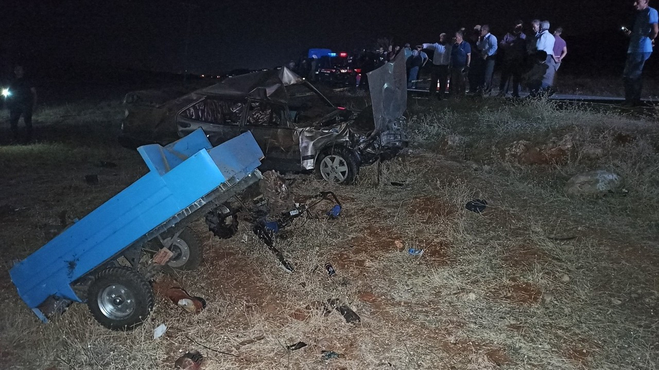 Kahramanmaraş’ta feci kaza: 4 ölü, 1 ağır yaralı