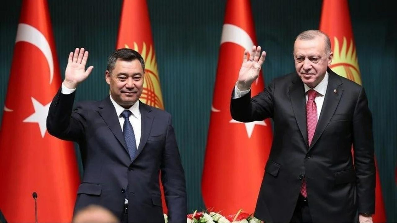 Cumhurbaşkanı Erdoğan, Kırgızistan Cumhurbaşkanı ile görüştü