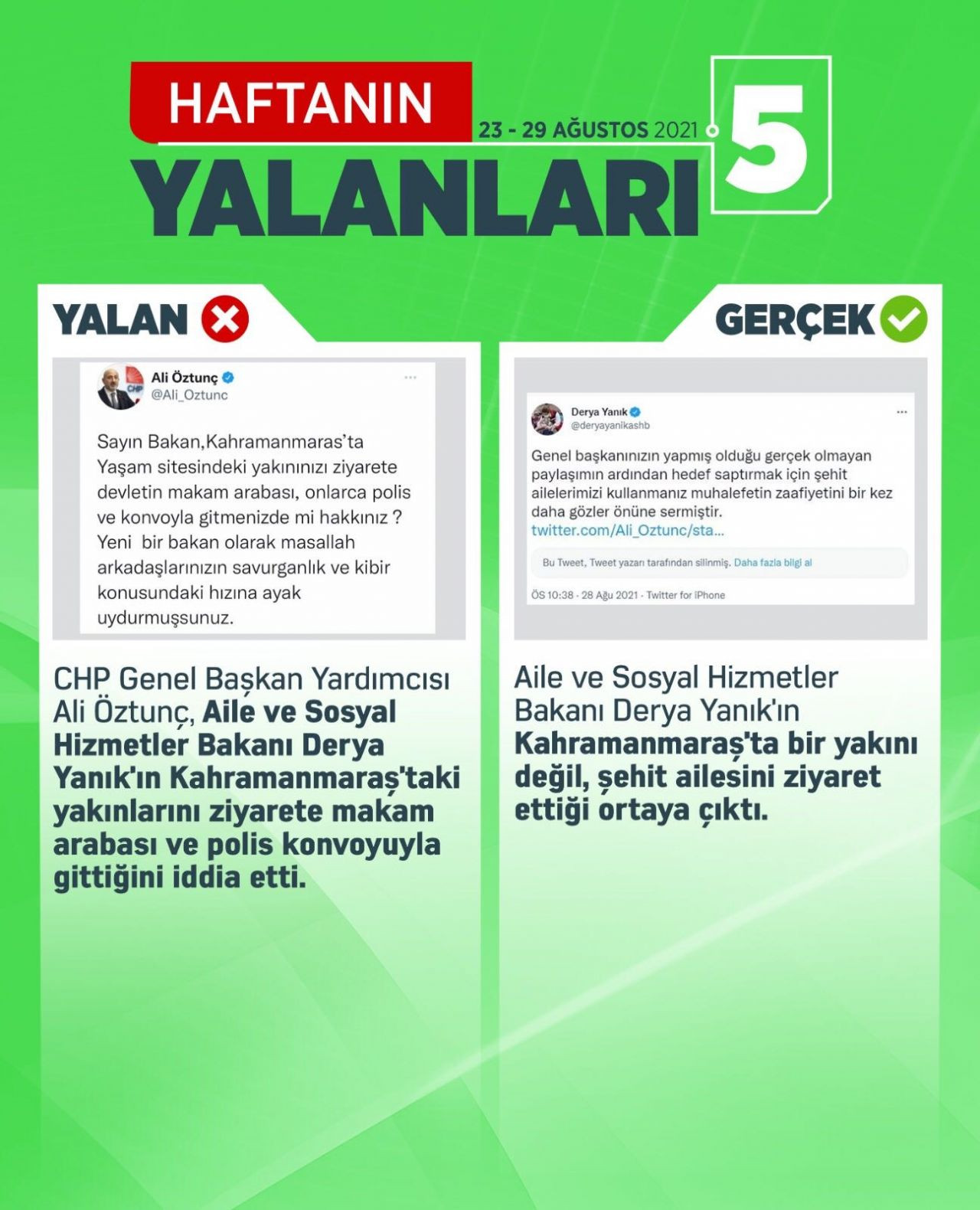 Haftanın yalanları tek tek deşifre edildi - Sayfa 5