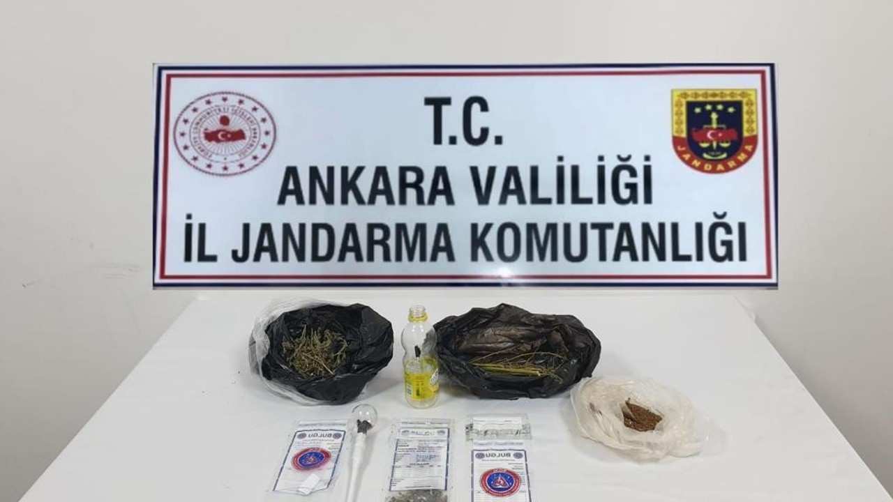 Ankara’da uyuşturucu operasyonu: 4 gözaltı