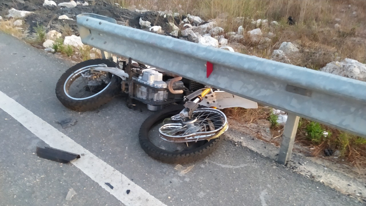 Tekirdağ’da otomobil motosiklete çarptı: 1 ağır yaralı