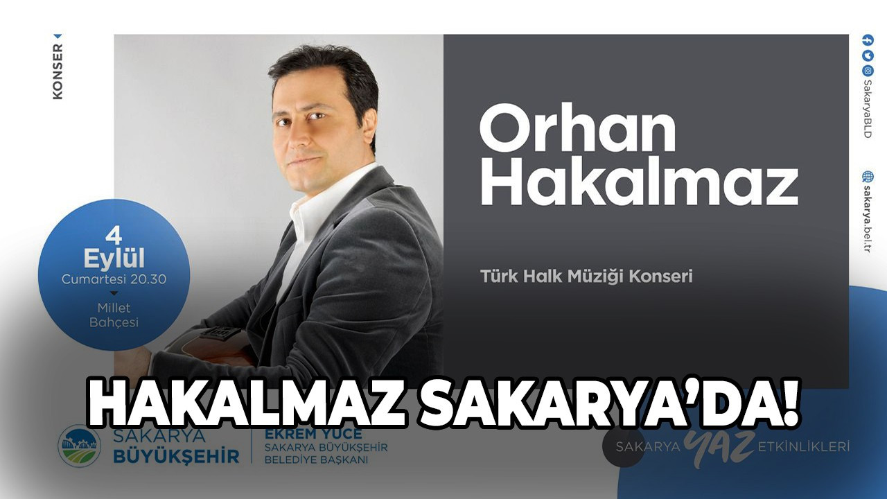 Hakalmaz Sakarya'da!