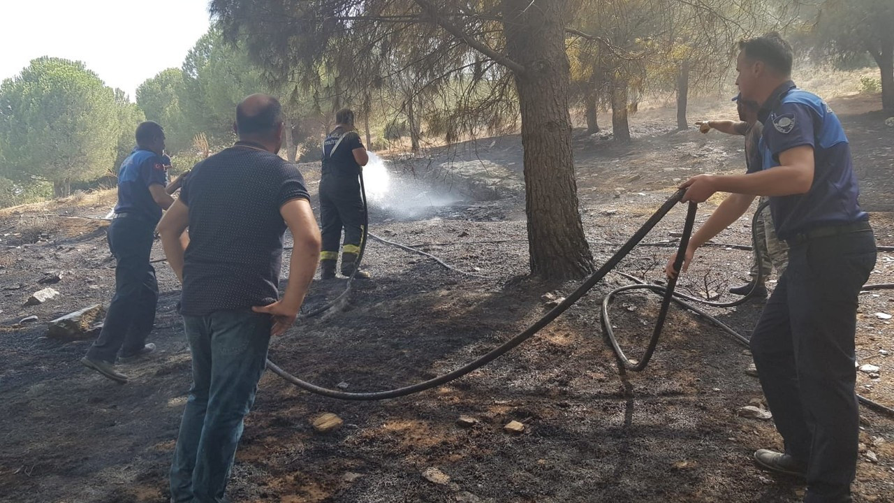 Yangın kısa sürede kontrol altına alındı